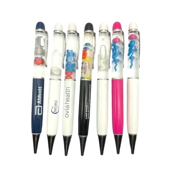 Superior Metal Twist Pen w/Custom 3D Molded Floaters - Superior Metal Twist Pen w/Custom 3D Molded Floaters - Image 6 of 6