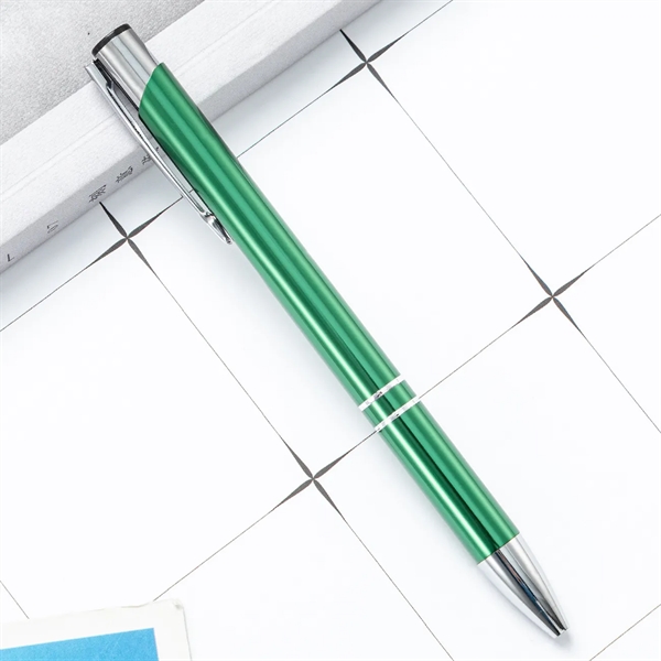 Retractable Aluminum Ballpoint Pen - Retractable Aluminum Ballpoint Pen - Image 4 of 8