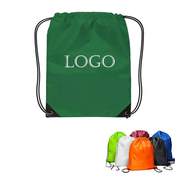 210D Polyester Drawstring Backpack - 210D Polyester Drawstring Backpack - Image 0 of 0