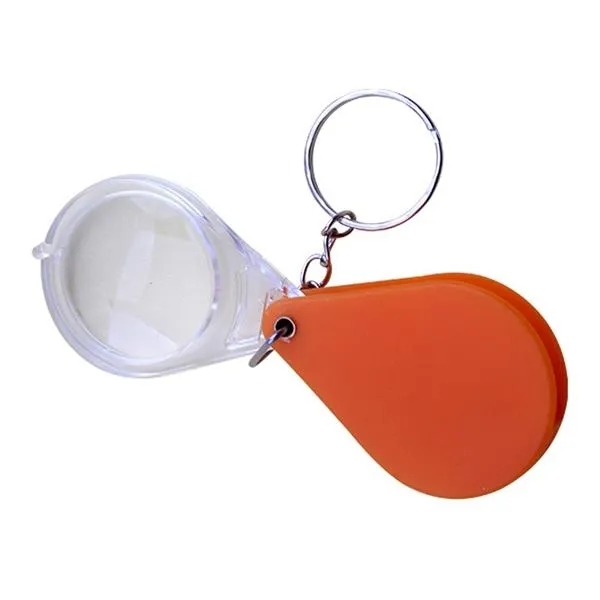 Foldable Magnifier with Keychain - Foldable Magnifier with Keychain - Image 2 of 4