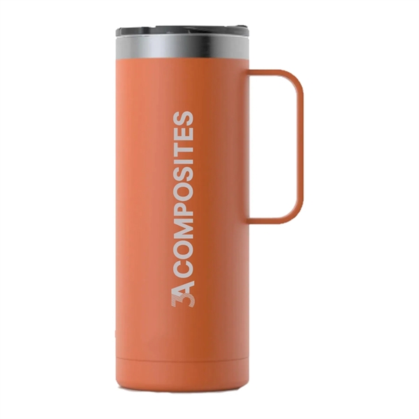 RTIC 20oz. Stainless Steel Travel Mugs - RTIC 20oz. Stainless Steel Travel Mugs - Image 4 of 37