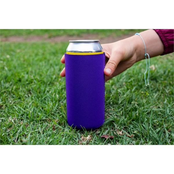 Single Ink 16oz Neoprene Tall Can Coolie Double Side - Single Ink 16oz Neoprene Tall Can Coolie Double Side - Image 10 of 21