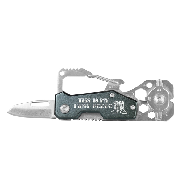 Custom Carabiner Multitool Knife