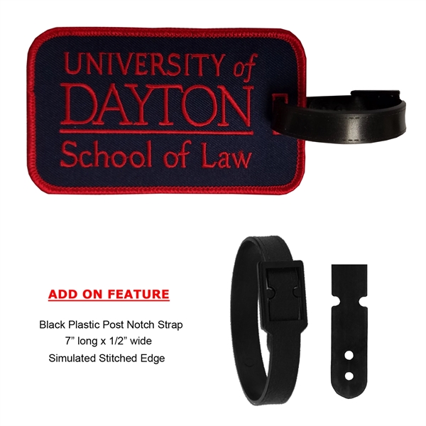 Embroidered Luggage Tags - Embroidered Luggage Tags - Image 2 of 3