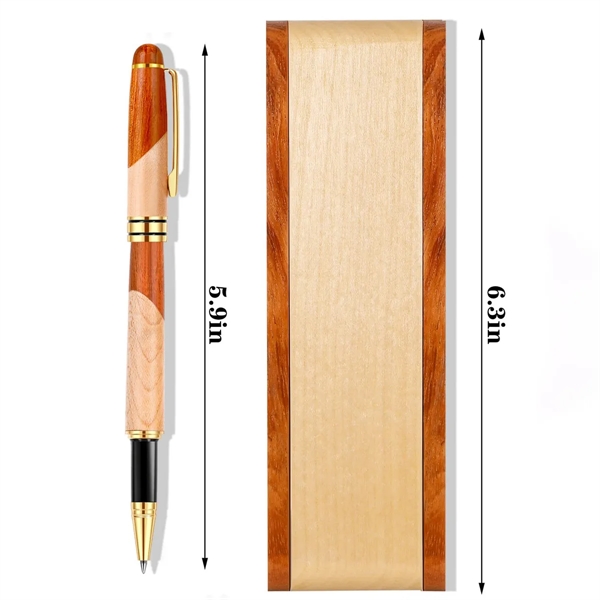 Wooden Ballpoint Pen Gift Set - Wooden Ballpoint Pen Gift Set - Image 3 of 3