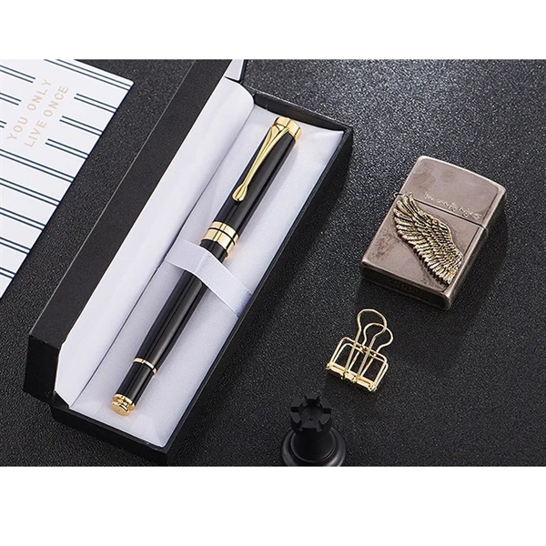 Rollerball Pen Luxury Gift Box With Flip Cover Case - Rollerball Pen Luxury Gift Box With Flip Cover Case - Image 3 of 4