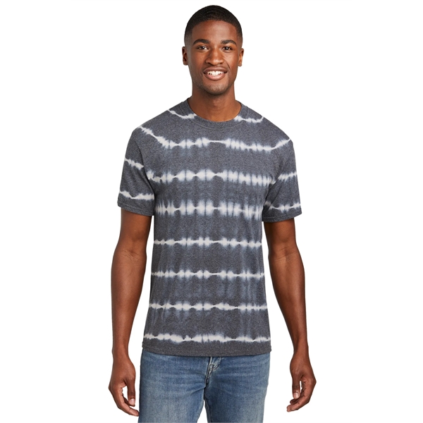 Port & Company Allover Stripe Tie-Dye Tee - Port & Company Allover Stripe Tie-Dye Tee - Image 25 of 29