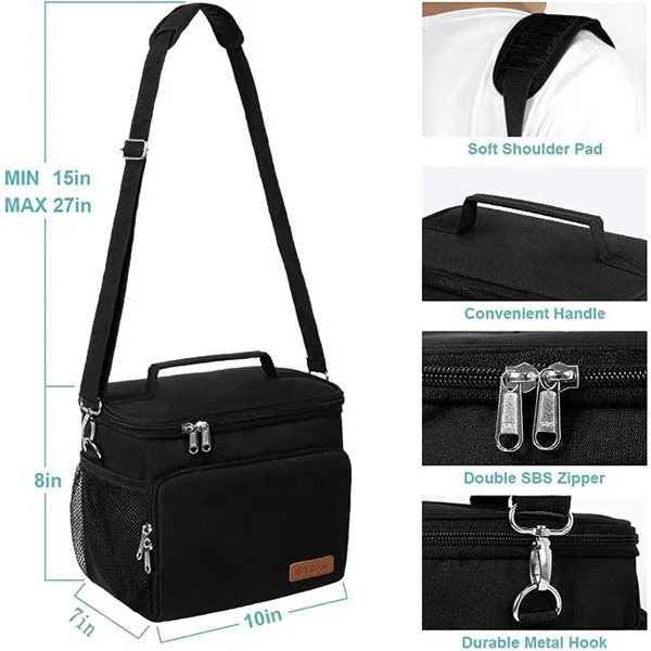 Ladies/Men's Insulated Lunch Bags - Ladies/Men's Insulated Lunch Bags - Image 1 of 4