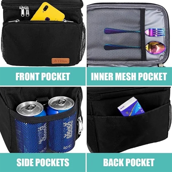 Ladies/Men's Insulated Lunch Bags - Ladies/Men's Insulated Lunch Bags - Image 3 of 4