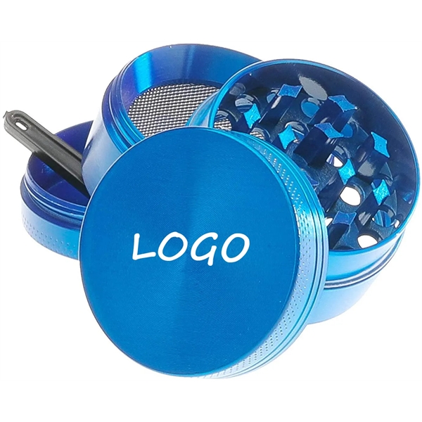 4 Pieces Metal Tobacco Grinder - 4 Pieces Metal Tobacco Grinder - Image 0 of 4