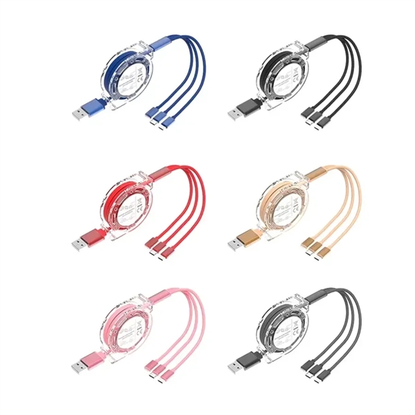 3 in 1 USB Charging Cable - 3 in 1 USB Charging Cable - Image 1 of 3
