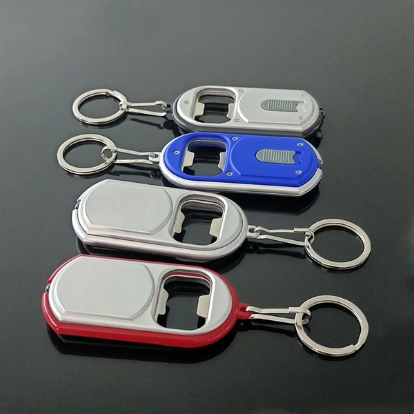 Bottle Opener Key Chain with LED Light - Bottle Opener Key Chain with LED Light - Image 5 of 5