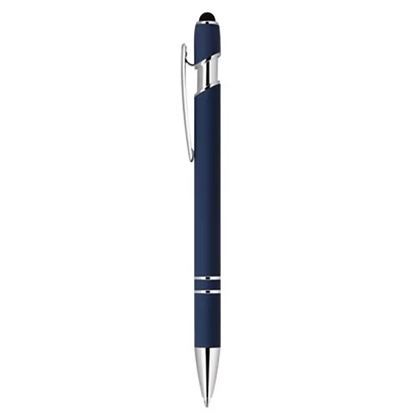 Stylus-4561 Soft Touch Aluminum Ballpoint Pen - Stylus-4561 Soft Touch Aluminum Ballpoint Pen - Image 1 of 6