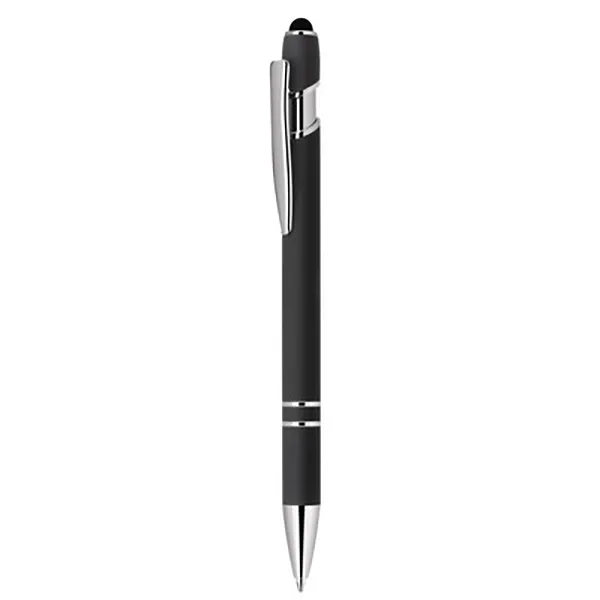 Stylus-4561 Soft Touch Aluminum Ballpoint Pen - Stylus-4561 Soft Touch Aluminum Ballpoint Pen - Image 4 of 6