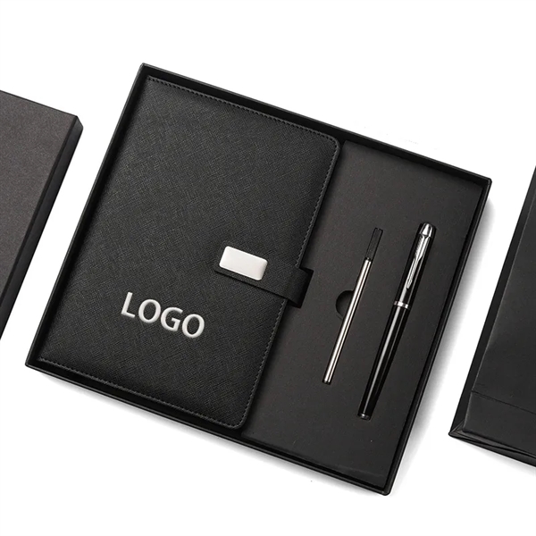 Notebook Set with Pen Gift Bag - Notebook Set with Pen Gift Bag - Image 3 of 5