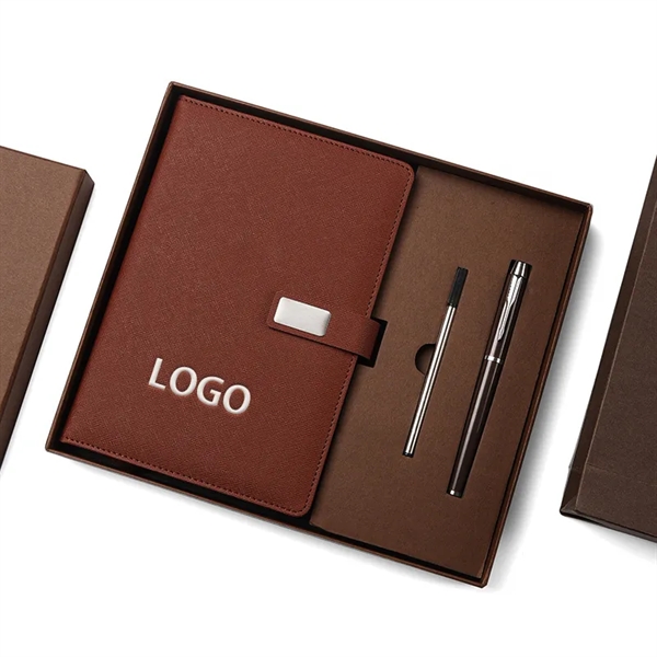 Notebook Set with Pen Gift Bag - Notebook Set with Pen Gift Bag - Image 4 of 5