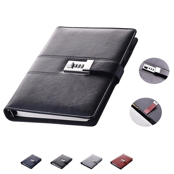 A5 Notebook With Lock - A5 Notebook With Lock - Image 0 of 2