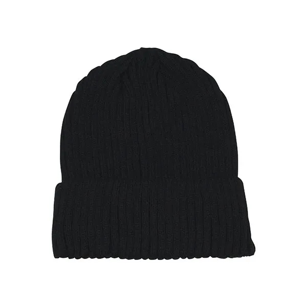 Rib Knit Cuff Beanie - Rib Knit Cuff Beanie - Image 1 of 11