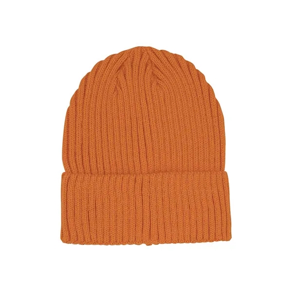 Rib Knit Cuff Beanie - Rib Knit Cuff Beanie - Image 7 of 11