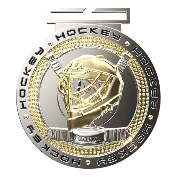 Dual Plated Medal - Hockey - Dual Plated Medal - Hockey - Image 0 of 0