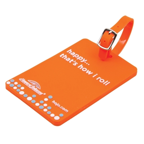 Soft PVC 2D Luggage Tag 2.5" x 3.5" - Soft PVC 2D Luggage Tag 2.5" x 3.5" - Image 0 of 0