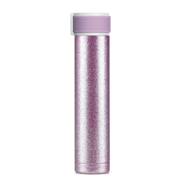 Skinny Glitter Water Bottle - Skinny Glitter Water Bottle - Image 2 of 11