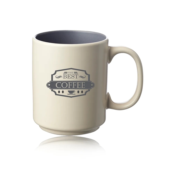 13 oz. Santos Matte Two Tone Coffee Mug - 13 oz. Santos Matte Two Tone Coffee Mug - Image 3 of 9