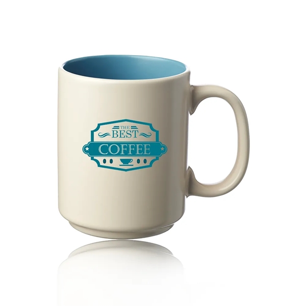 13 oz. Santos Matte Two Tone Coffee Mug - 13 oz. Santos Matte Two Tone Coffee Mug - Image 4 of 9