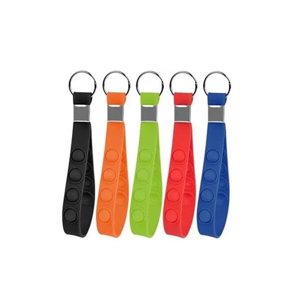 Pop Bracelet Fidget Keychain - Pop Bracelet Fidget Keychain - Image 2 of 2