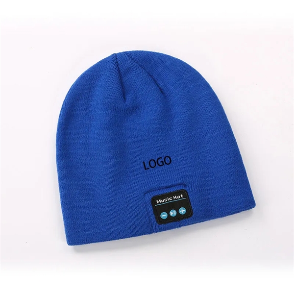 Bluetooth 5.0 Wireless Knitted Beanie - Bluetooth 5.0 Wireless Knitted Beanie - Image 4 of 5