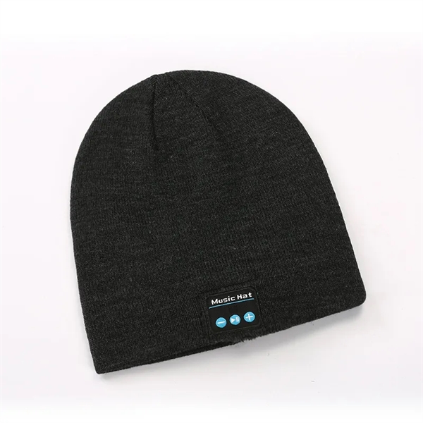 Bluetooth 5.0 Wireless Knitted Beanie - Bluetooth 5.0 Wireless Knitted Beanie - Image 5 of 5