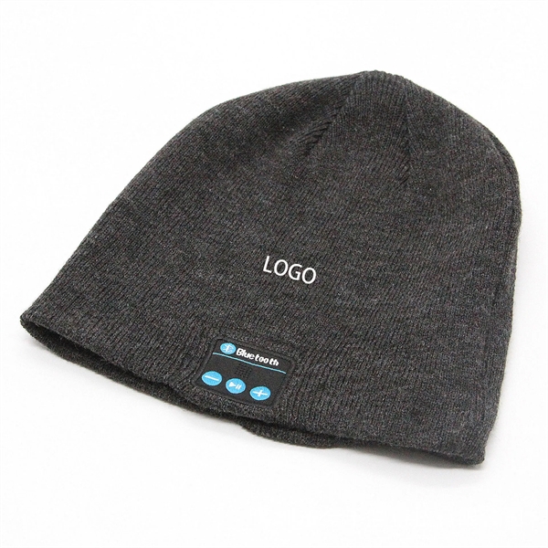 Wireless Earphone Beanie - Wireless Earphone Beanie - Image 4 of 4