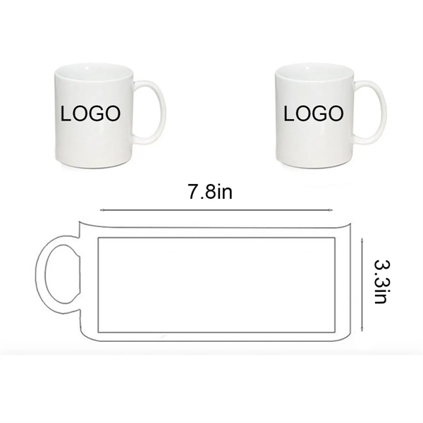 11oz Basic C Handle Ceramic Mug - 11oz Basic C Handle Ceramic Mug - Image 0 of 0