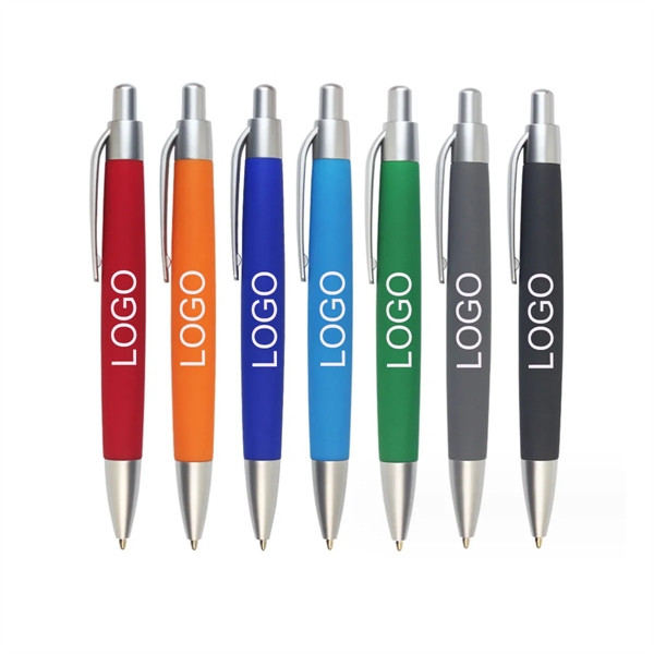 Click-Action Retractable Plastic Ballpoint - Click-Action Retractable Plastic Ballpoint - Image 0 of 1