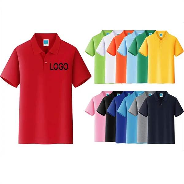 Cotton Short Sleeve Polo Shirt - Cotton Short Sleeve Polo Shirt - Image 0 of 2