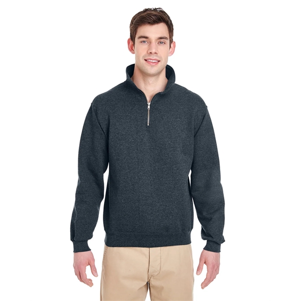 Jerzees Adult Super Sweats® NuBlend® Fleece Quarter-Zip P...
