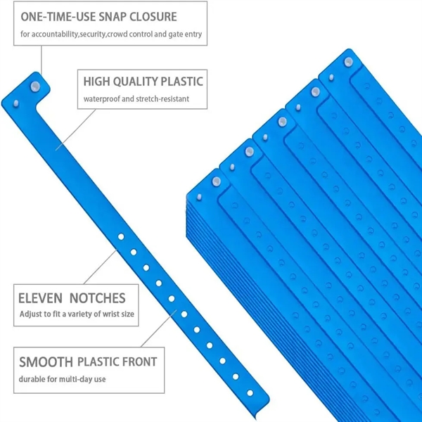 Plastic Disposable ID Bracelet - Plastic Disposable ID Bracelet - Image 1 of 3