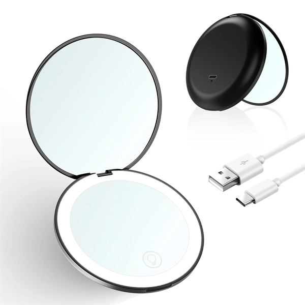 Compact Mirror With Light - Compact Mirror With Light - Image 2 of 3