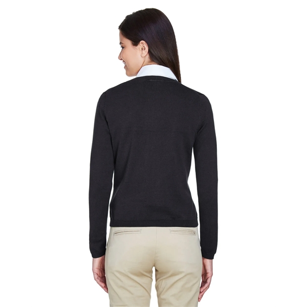 Devon & Jones Ladies' V-Neck Sweater - Devon & Jones Ladies' V-Neck Sweater - Image 7 of 11