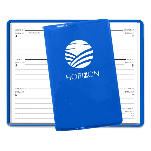 Translucent Vinyl Weekly Pocket Planners - Translucent Vinyl Weekly Pocket Planners - Image 0 of 3