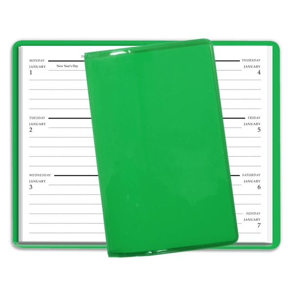 Translucent Vinyl Weekly Pocket Planners - Translucent Vinyl Weekly Pocket Planners - Image 2 of 3