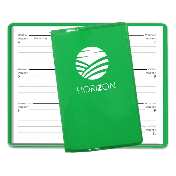 Translucent Vinyl Weekly Pocket Planners - Translucent Vinyl Weekly Pocket Planners - Image 3 of 3