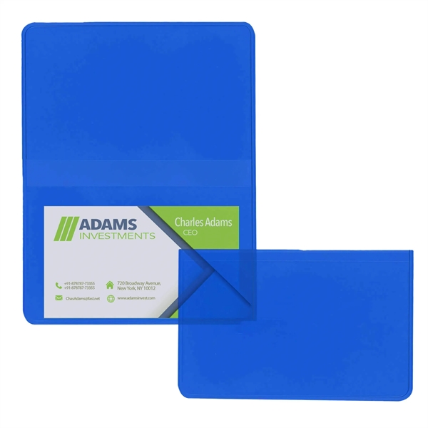 Translucent Vinyl Business Card Case - Translucent Vinyl Business Card Case - Image 1 of 3