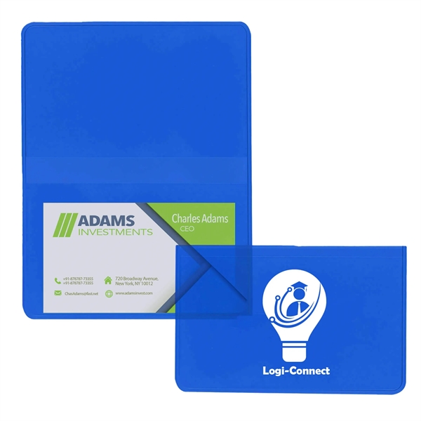 Translucent Vinyl Business Card Case - Translucent Vinyl Business Card Case - Image 0 of 3