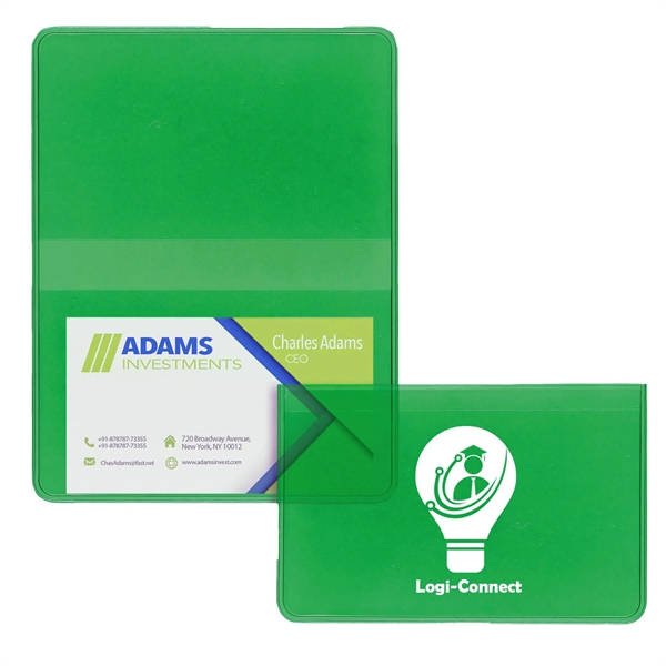 Translucent Vinyl Business Card Case - Translucent Vinyl Business Card Case - Image 3 of 3