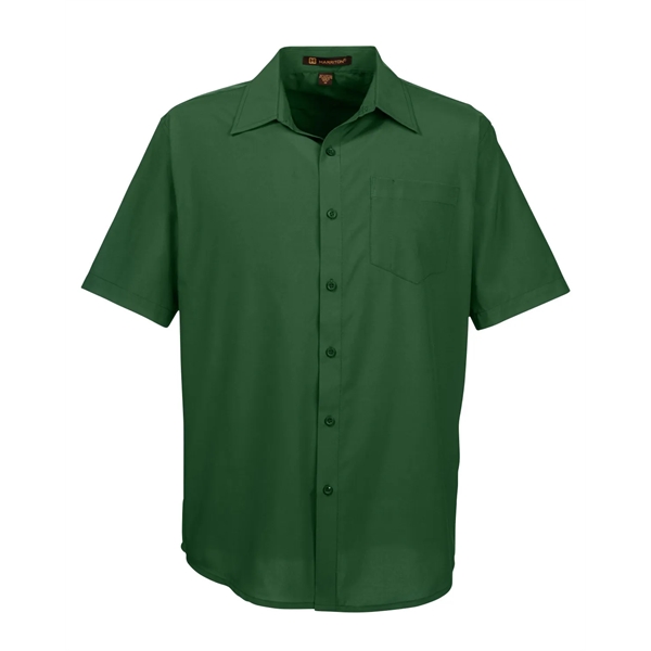 Harriton Men's Paradise Short-Sleeve Performance Shirt - Harriton Men's Paradise Short-Sleeve Performance Shirt - Image 11 of 15