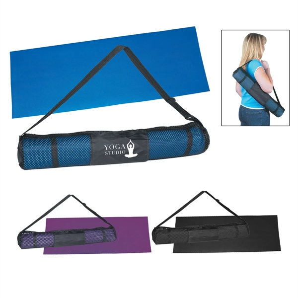 Yoga Mat And Carrying Case - Yoga Mat And Carrying Case - Image 0 of 9