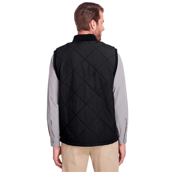 UltraClub Men's Dawson Quilted Hacking Vest - UltraClub Men's Dawson Quilted Hacking Vest - Image 2 of 11