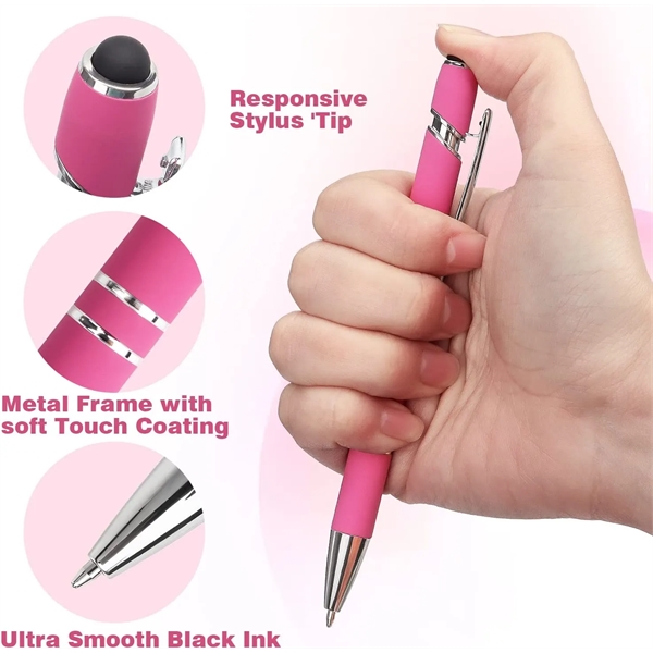 Stylus Retractable Ballpoint Pen - Stylus Retractable Ballpoint Pen - Image 1 of 2