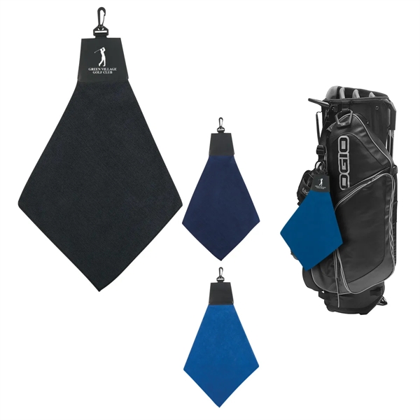 Triangle Fold Golf Towel - Triangle Fold Golf Towel - Image 0 of 9